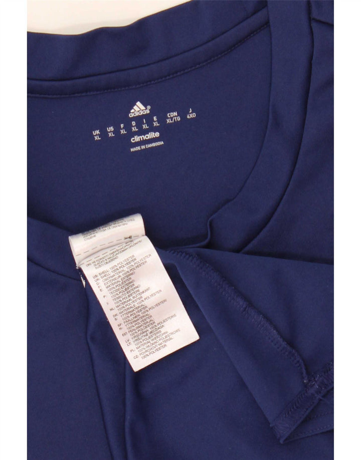 Adidas muška majica Climalite Top XL tamnoplavi poliester