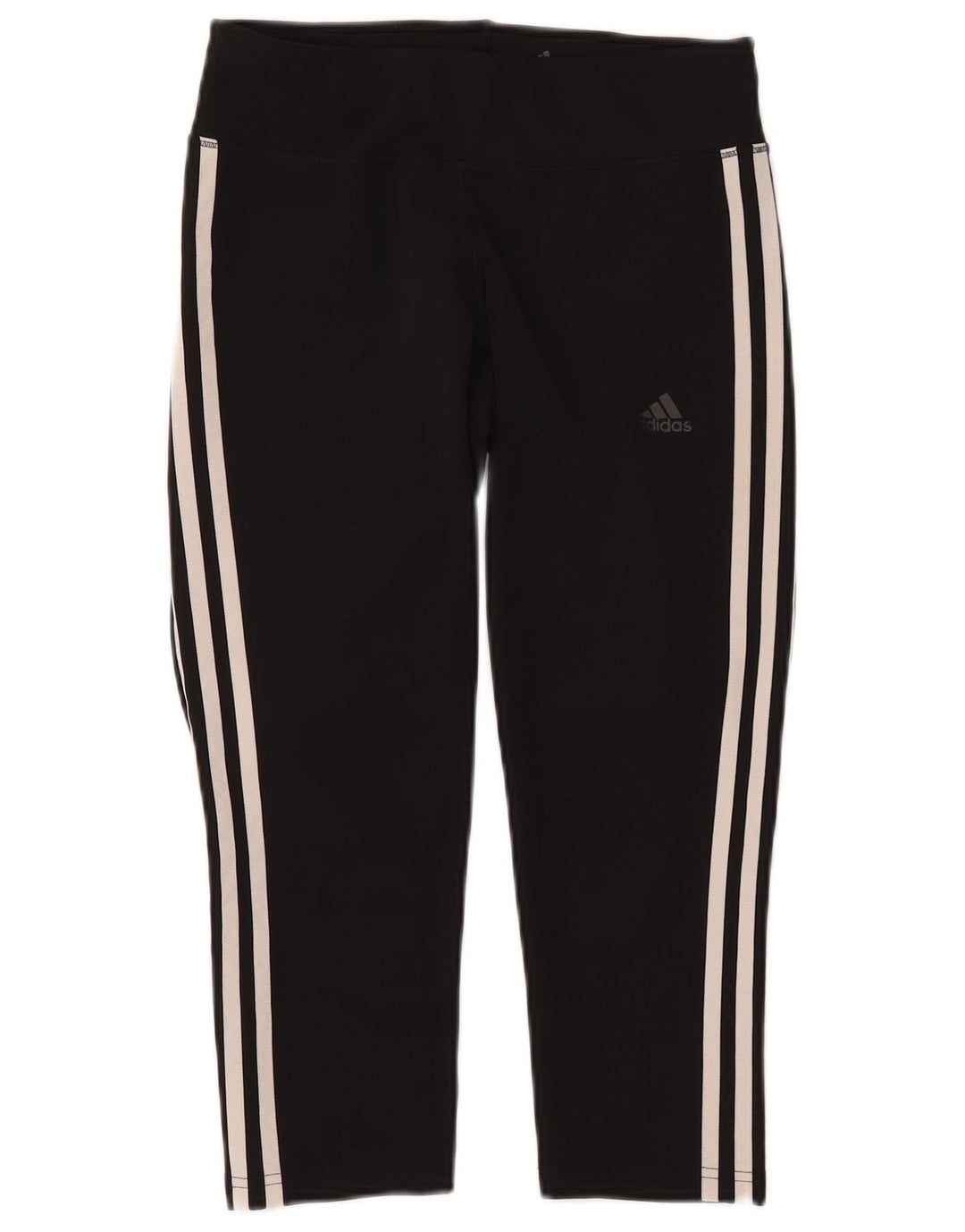 ADIDAS ženske Climalite Capri tajice UK 8/10 male crne poliesterske