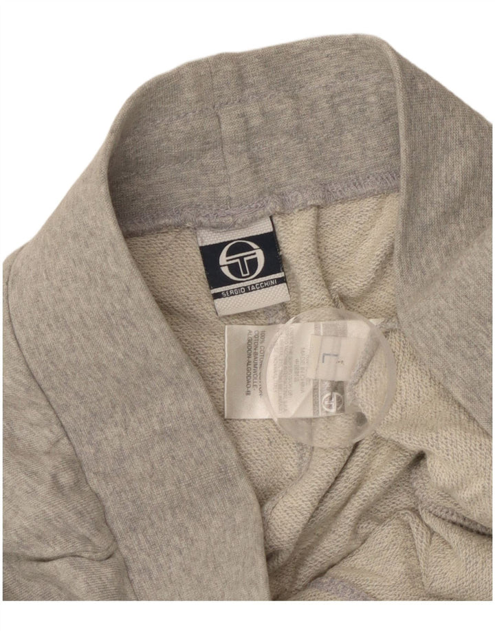 Sergio Tacchini muške sportske kratke hlače Veliki sivi pamuk u boji