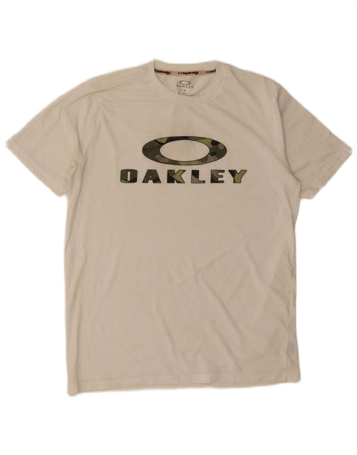 Oakley muška majica kratkih rukava Regular Fit srednje bijele boje