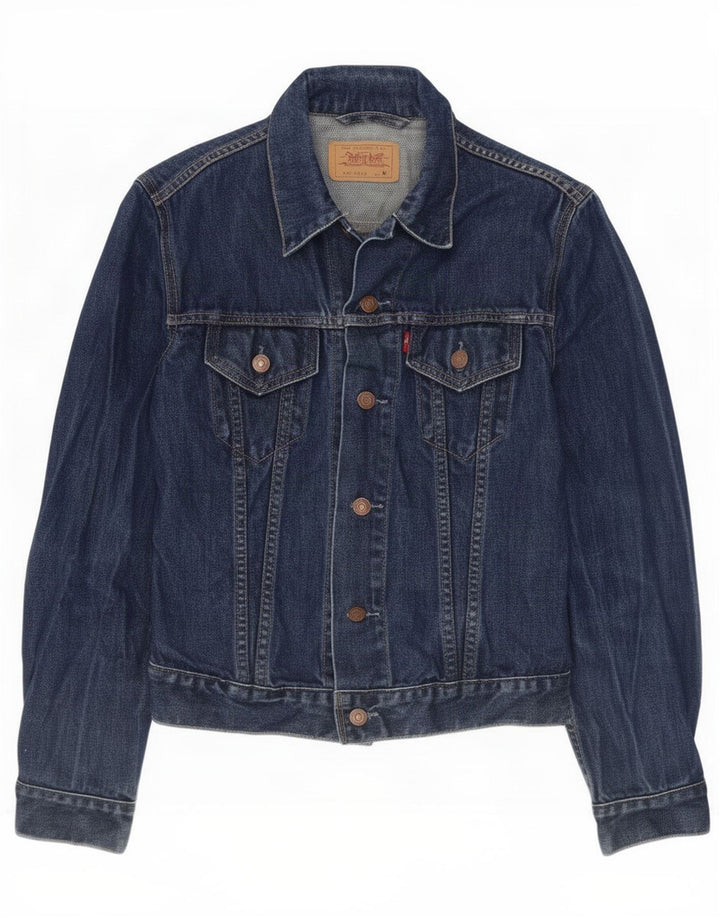Levi's ženska traper jakna UK 12 srednje tamnoplavi pamuk