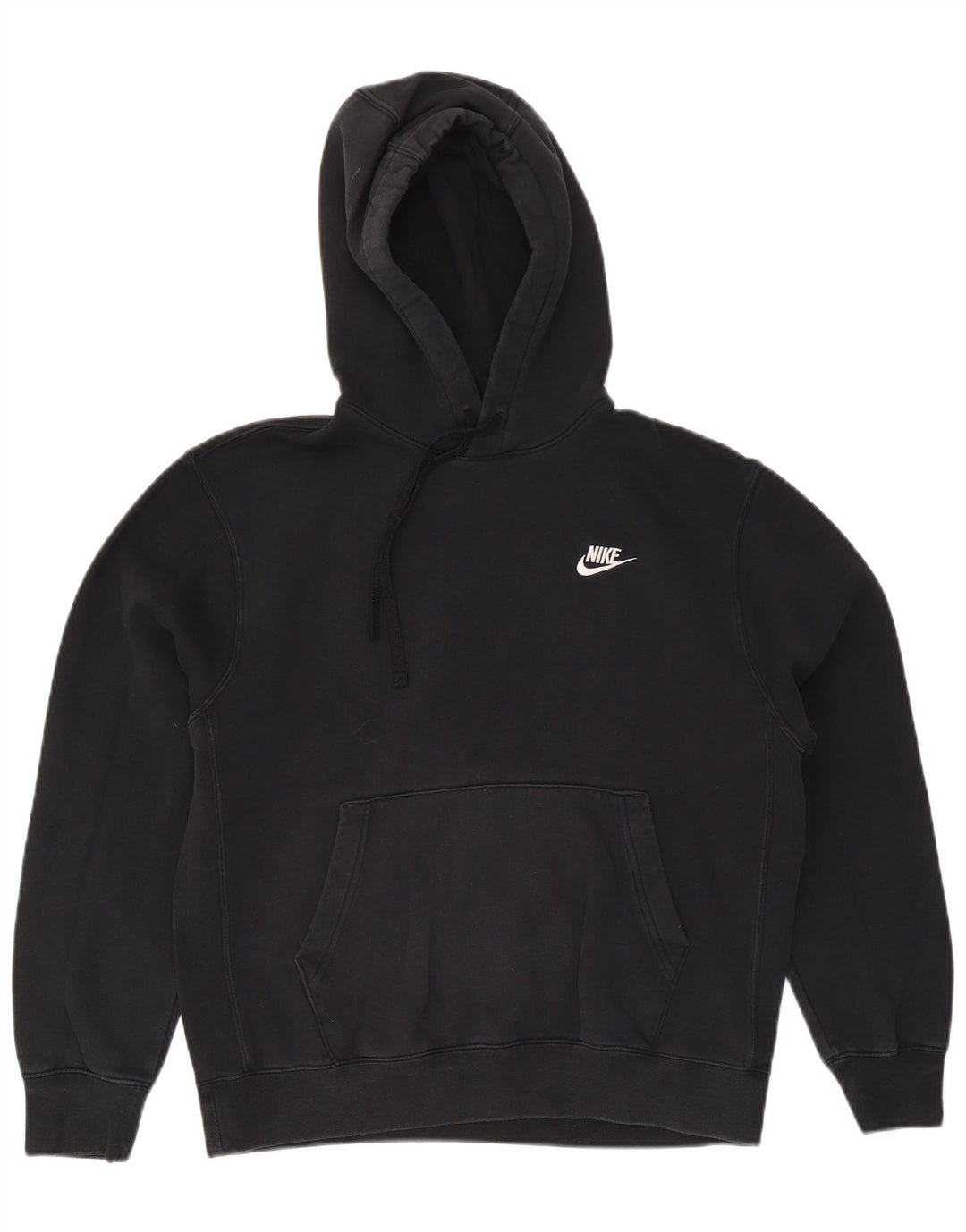 Nike muška majica s kapuljačom Srednje crni pamuk