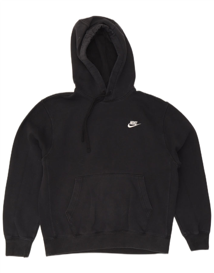 Nike muška majica s kapuljačom Srednje crni pamuk
