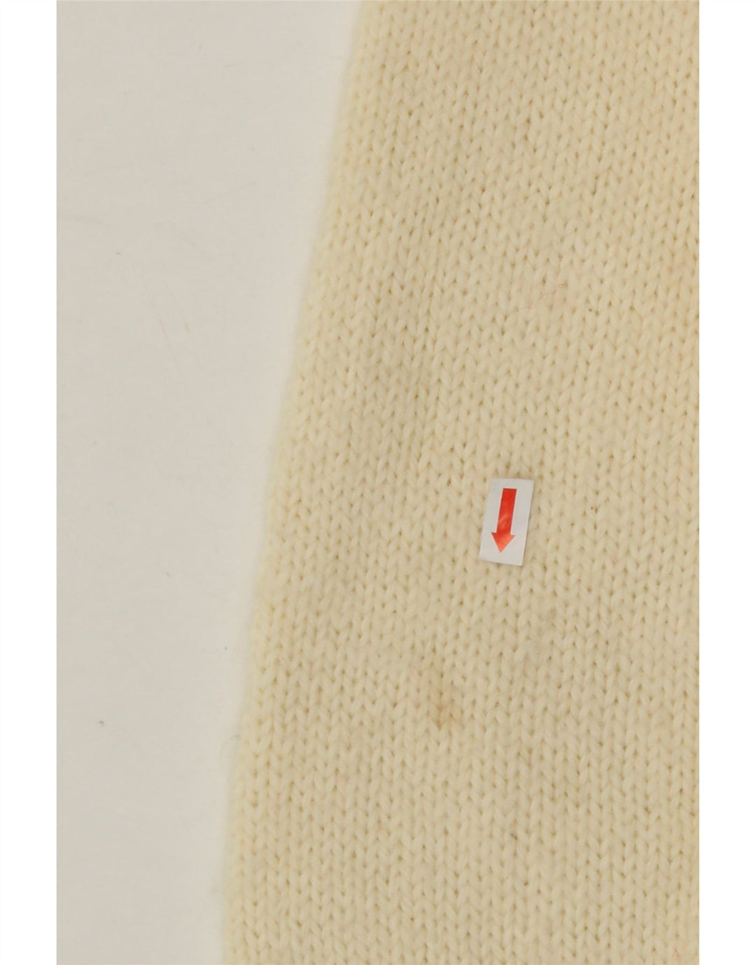 VINTAGE Womens Cardigan Sweater UK 14 Medium Off White Vintage Vintage and Second-Hand Vintage from Messina Hembry 