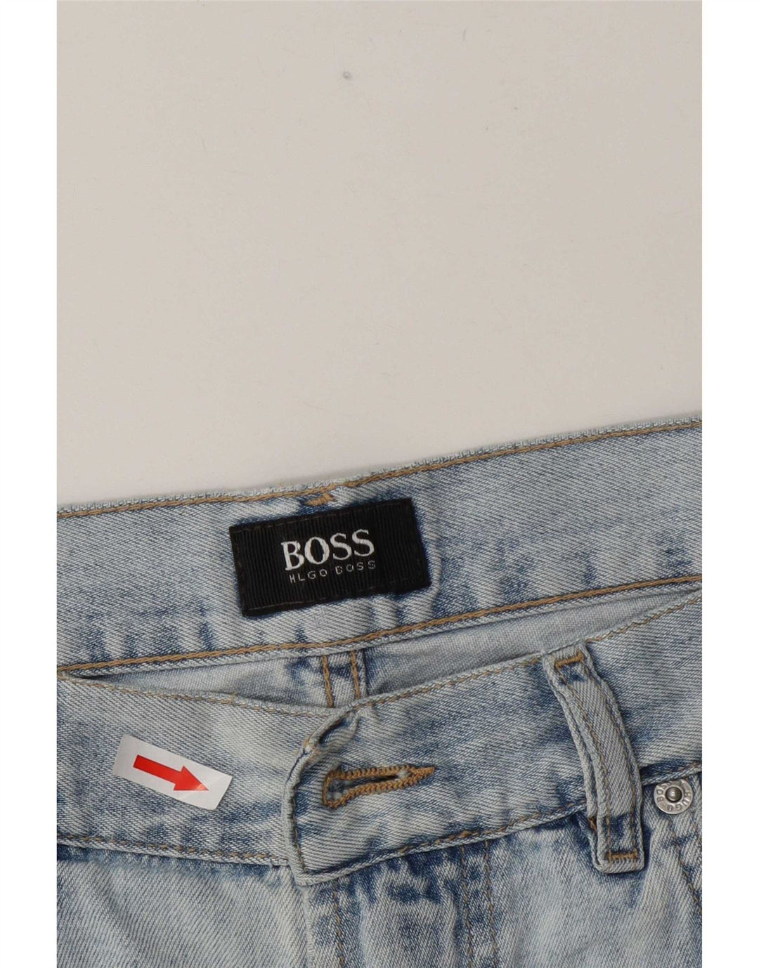 Hugo Boss muške traper kratke hlače W35 Large Blue
