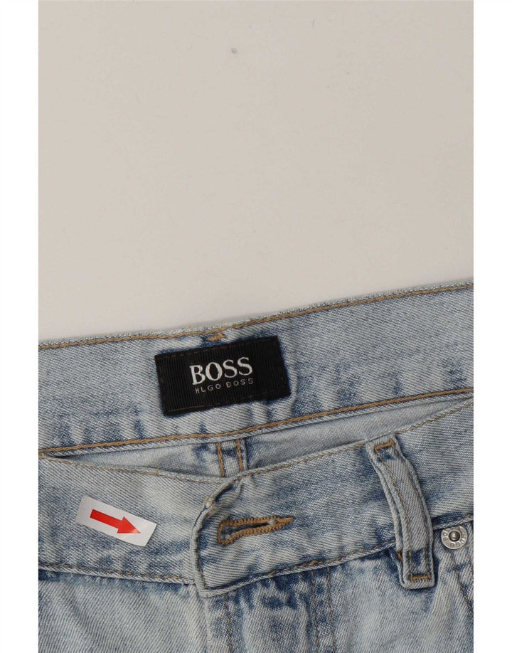 Hugo Boss muške traper kratke hlače W35 Large Blue