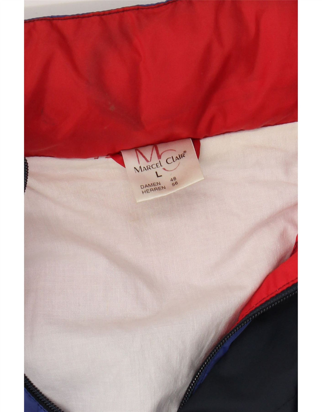 Muška kišna jakna s kapuljačom Marcel Clair EU 56 3XL tamnoplava boja