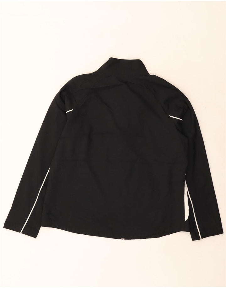 Reebok ženska gornja jakna trenirke UK 16 Large Black Colourblock poliester