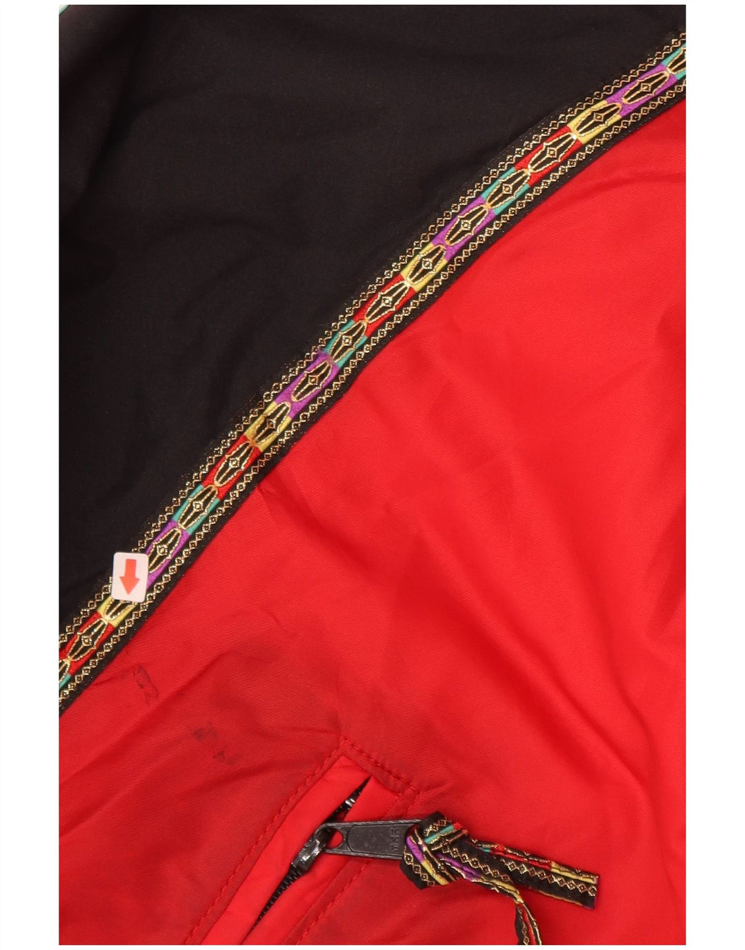 POLARIS ženska jakna vjetrovka UK 12 Srednje crvena najlon boja