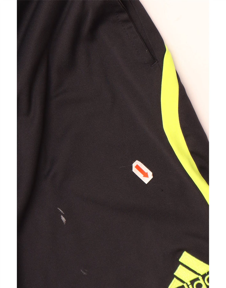 ADIDAS Mens Climacool Sport Shorts Large Black Colourblock Polyester