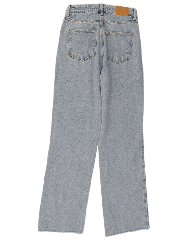 ZARA ženske ravne traperice visokog struka EU 34 2XS W24 L29 plave