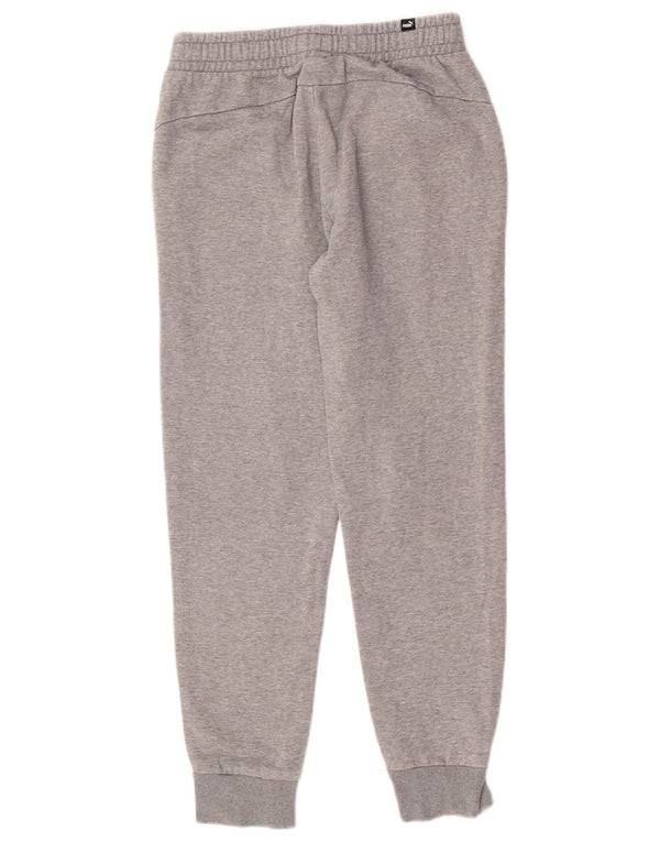 Puma muške trenirke Hlače Joggers Small Grey Flected Cotton