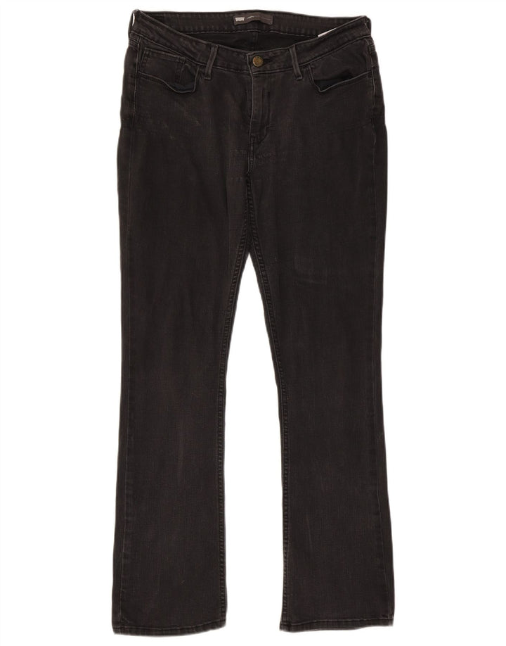 Levi's ženske traperice s čizmama na tajice W32 L32 crni pamuk