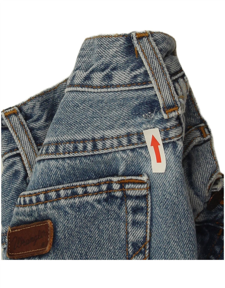 Wrangler muške sužene traperice W32 L30 plavi pamuk