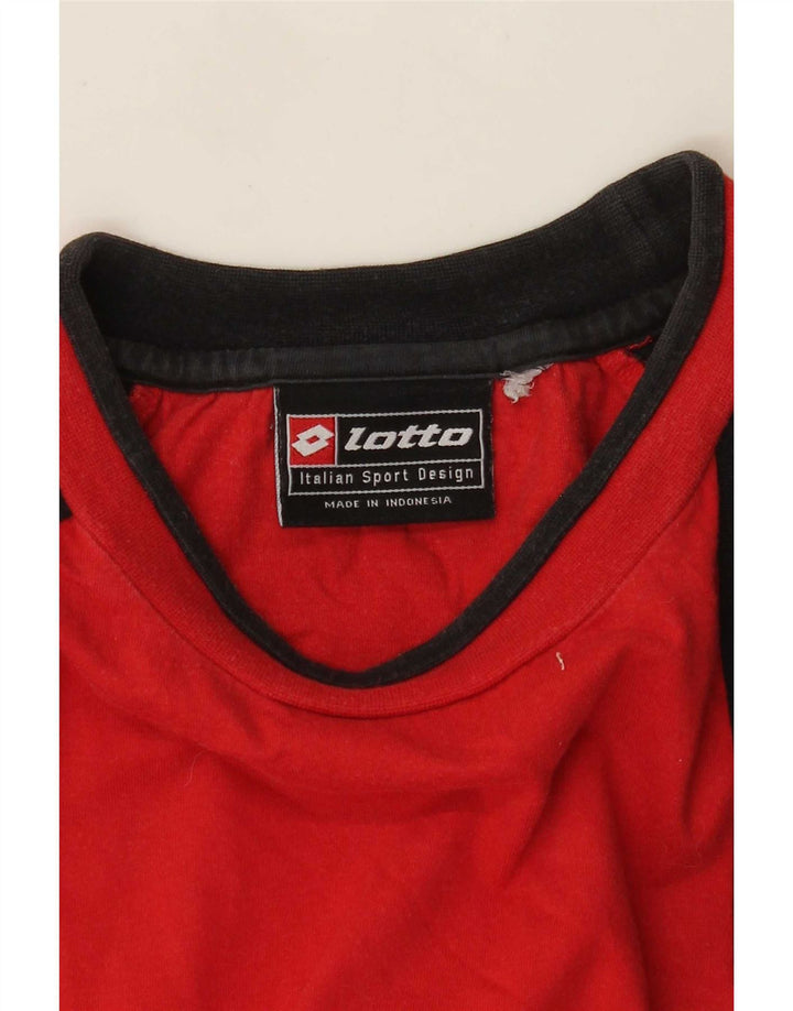 Lotto muška majica kratkih rukava srednje crvene boje
