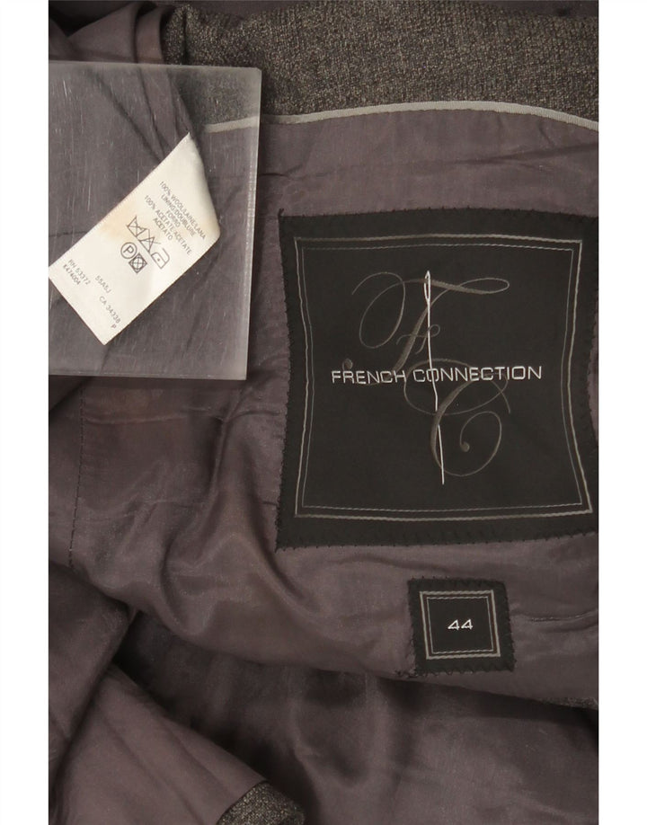 French Connection muška jakna sa 2 gumba UK 44 2XL siva vuna