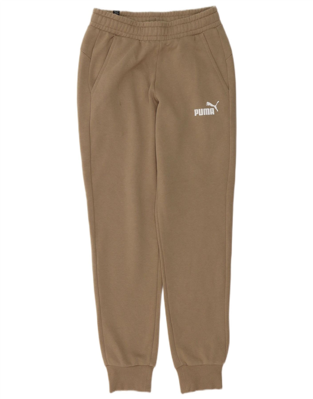Puma muške trenirke Hlače Joggers Small Brown Cotton