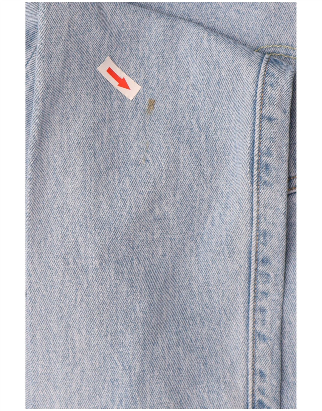 Levi's ženske 501 ravne traperice W27 L28 plavi pamuk