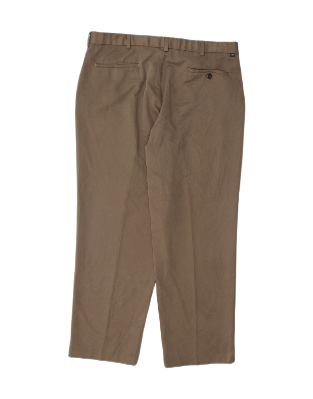 DOCKERS Mens Golf Straight Chino Trousers W36 L30 Brown Polyester Vintage Dockers and Second-Hand Dockers from Messina Hembry 