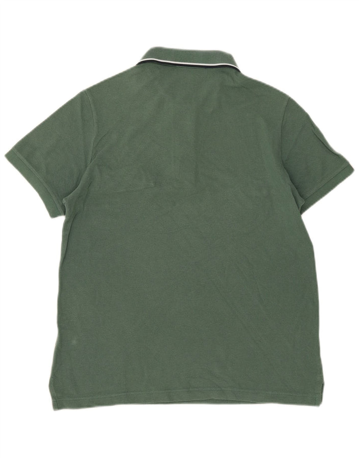 Fred Perry muška uska polo majica Srednje zeleni pamuk