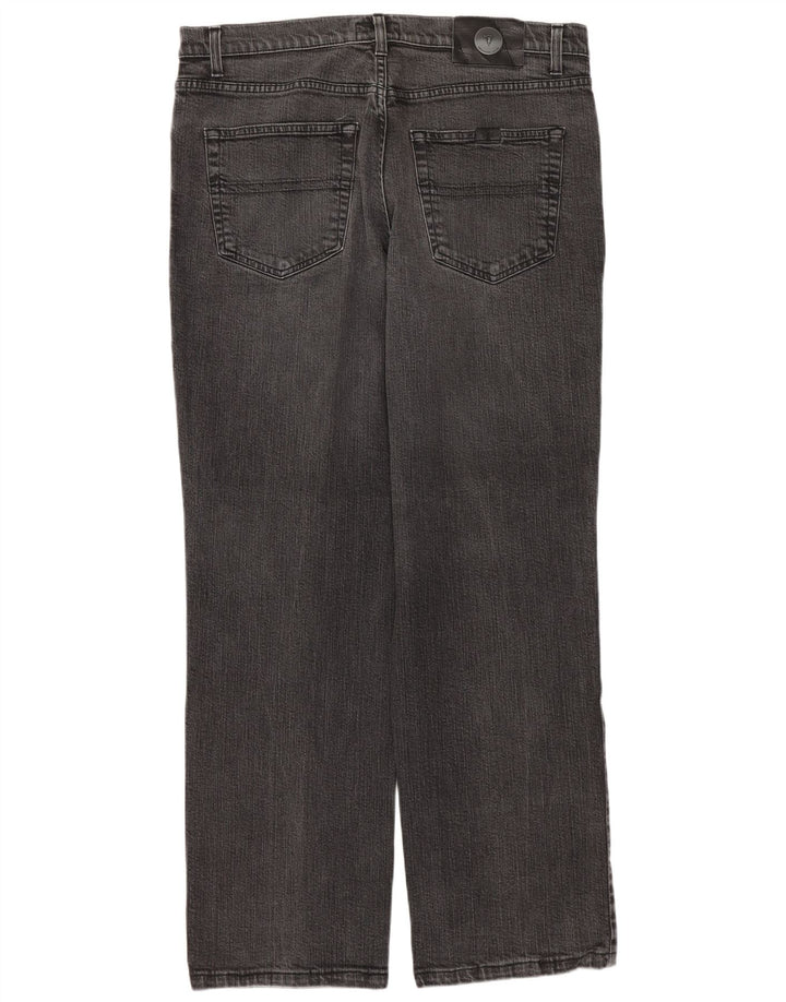 TRUSSARDI muške ravne traperice W36 L29 sivi pamuk