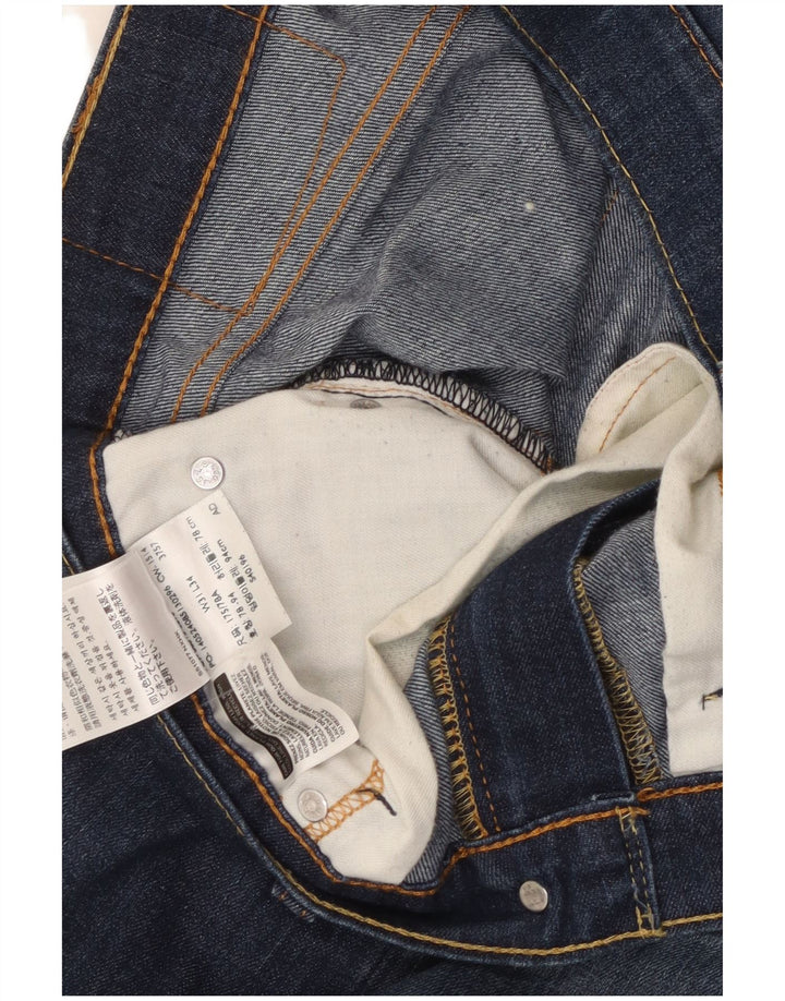 Levi's ženske 513 ravne traperice W31 L34 plavi pamuk