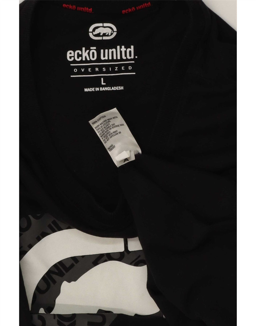 Ecko Unltd muška majica kratkih rukava s grafičkim motivima, veliki crni pamuk