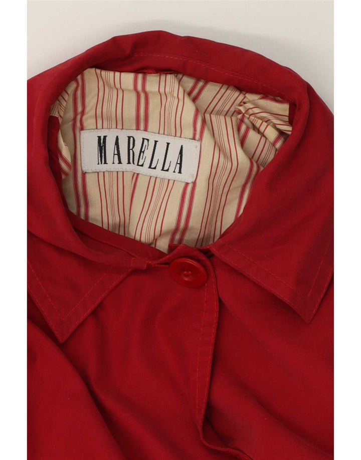 Marella ženski trenč kaput UK 22 3XL crveni