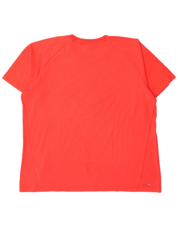Adidas muška majica kratkih rukava Clima 365 Graphic Top 2XL crveni pamuk