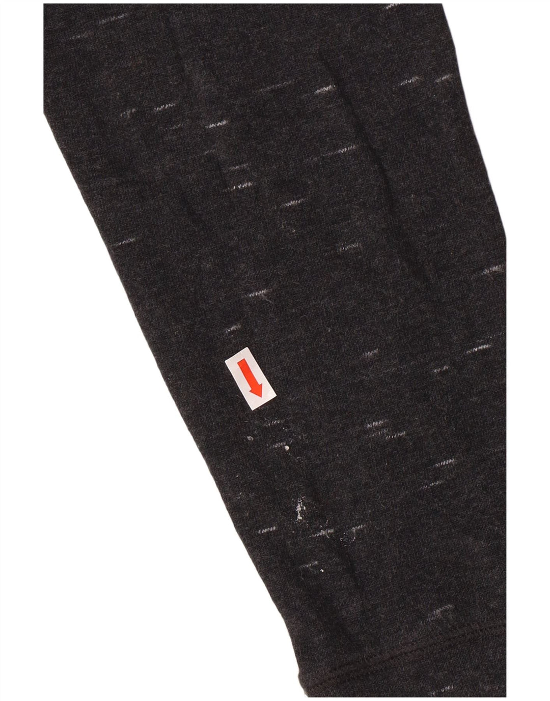 Champion ženska prevelika majica s kapuljačom UK 10 Mali sivi flekasti pamuk