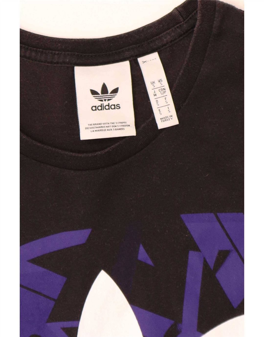 Adidas muška majica s grafičkim motivima, mala crna