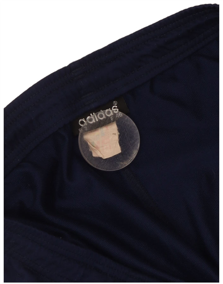Adidas muške kratke sportske hlače s grafičkim motivima, veliki tamnoplavi poliester