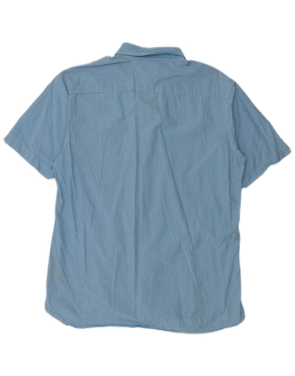 Tommy Hilfiger muška majica kratkih rukava prilagođenog kroja, veliki plavi pamuk od ginghama