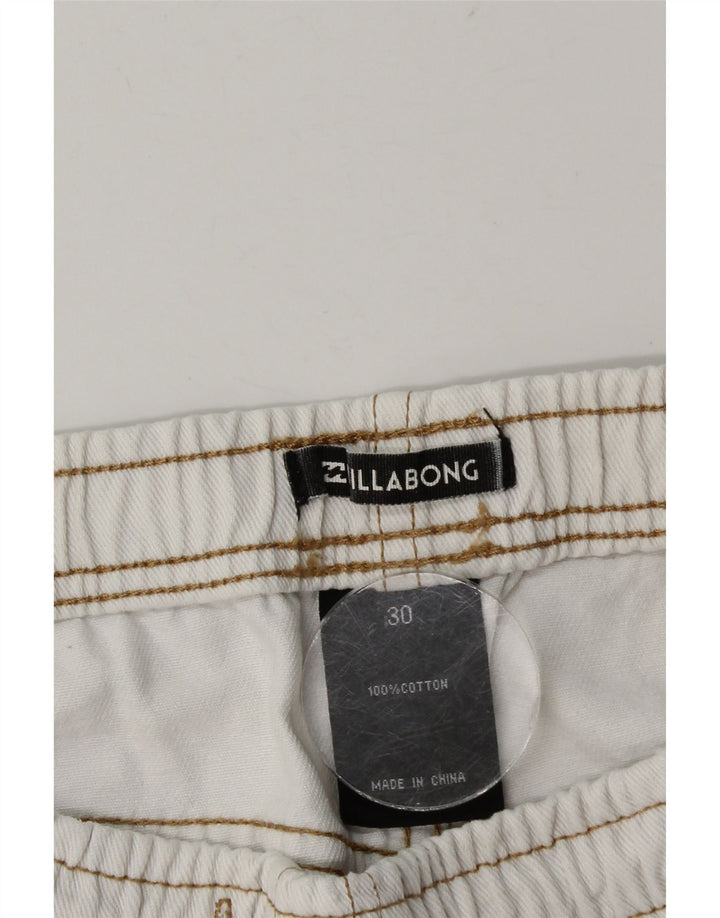 Billabong ženske kratke hlače od trapera, W30, srednji bijeli pamuk