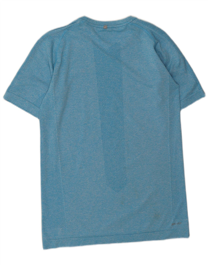 Nike Dri Fit majica kratkih rukava Mali plavi flekasti poliester