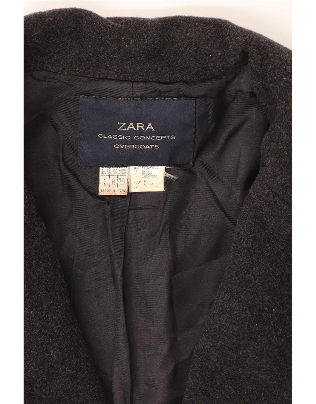 Zara ženski kaput EU 40 srednje sivi