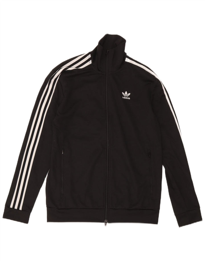 Adidas muška gornja jakna od trenirke Mala crna poliester