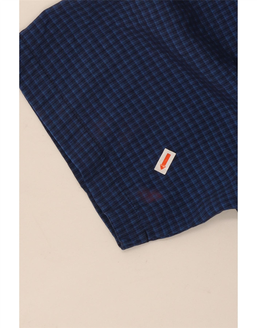 MOSSIMO muška košulja kratkih rukava XL Blue Gingham Rayon