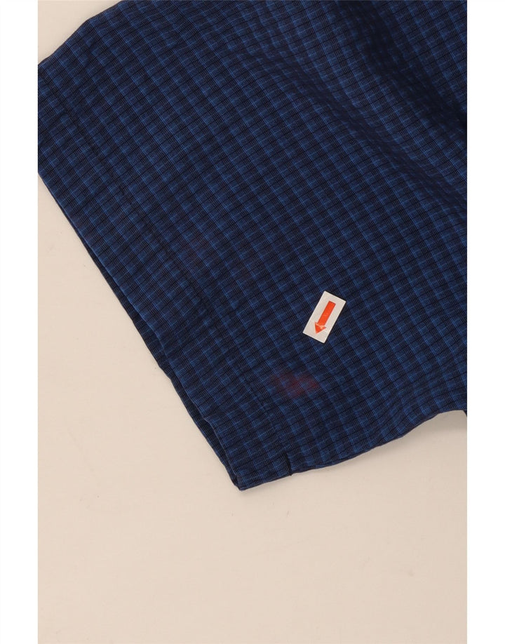 MOSSIMO muška košulja kratkih rukava XL Blue Gingham Rayon