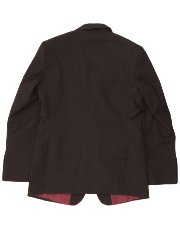Marks & Spencer muška dugačka jakna s 2 gumba UK 42 XL crna