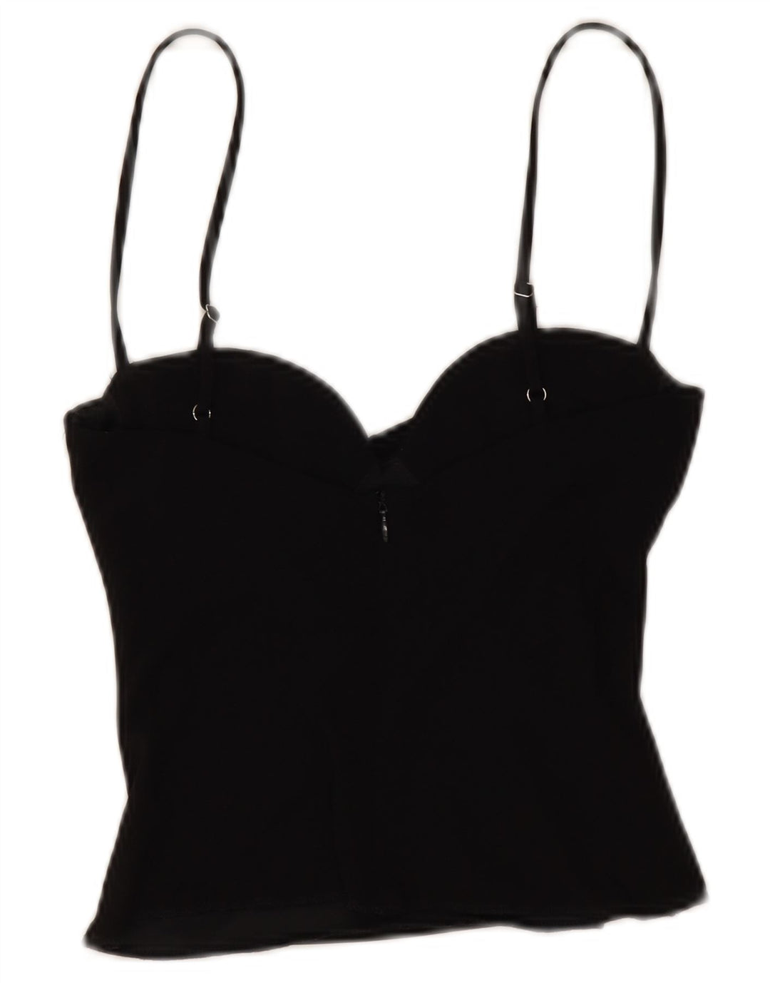 Zara ženski kratki Cami Top UK 6 XS crni
