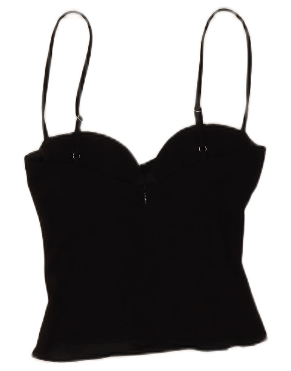Zara ženski kratki Cami Top UK 6 XS crni