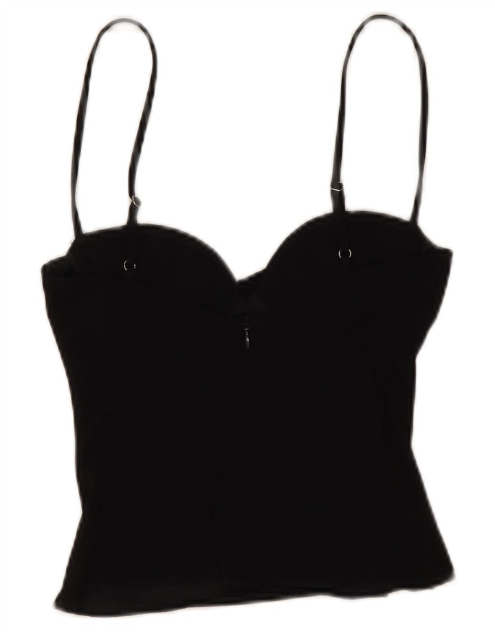 Zara ženski kratki Cami Top UK 6 XS crni