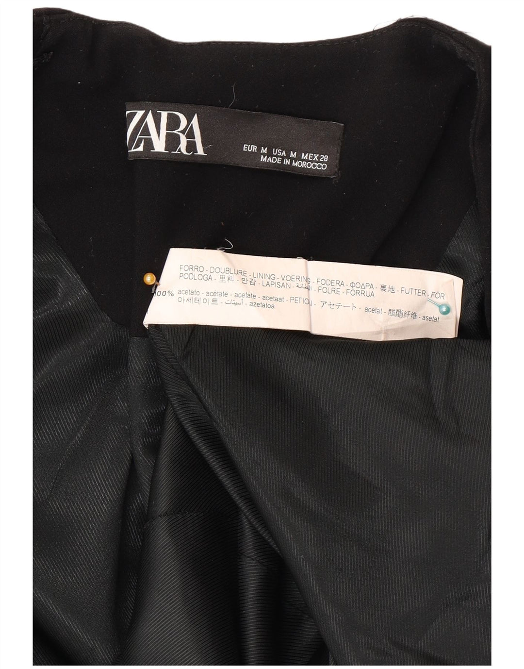 Zara ženski sako jakna UK 12 srednje crna