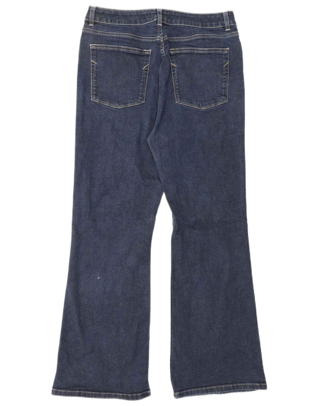 MINT VELVET Ženske bootcut traperice UK 14 srednje W30 L28 tamnoplavi pamuk