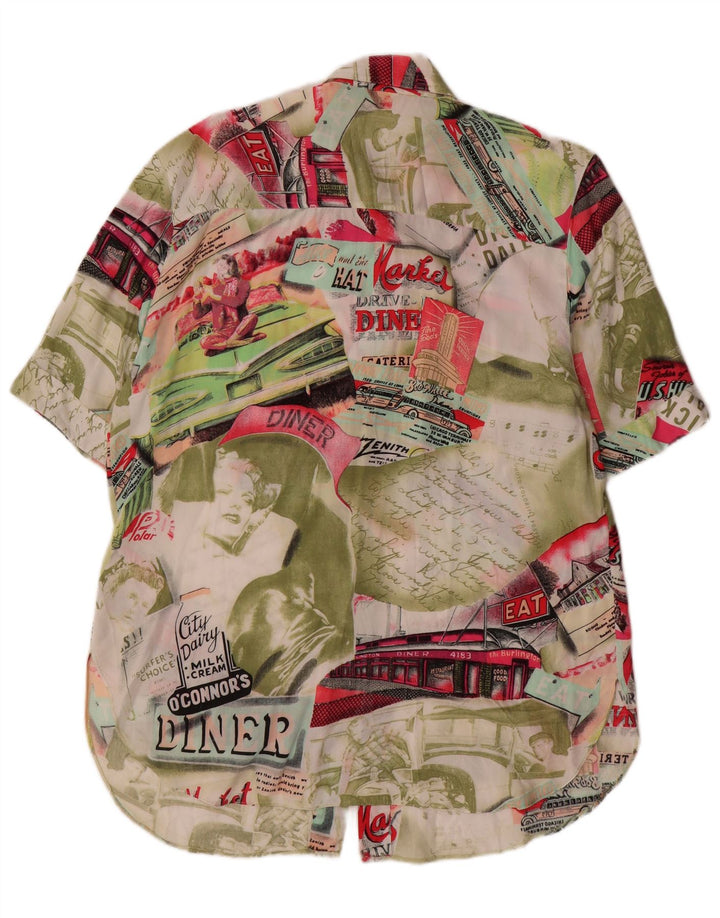 VERSE Ženska grafička košulja bluza EU 40 srednje raznobojna patchwork