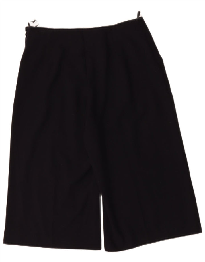 Marks & Spencer ženske bermude UK 10 male W30 tamnoplavi poliester