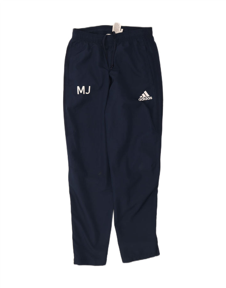 ADIDAS Mens Climalite Tracksuit Trousers Medium  Navy Blue Polyester Vintage Adidas and Second-Hand Adidas from Messina Hembry 