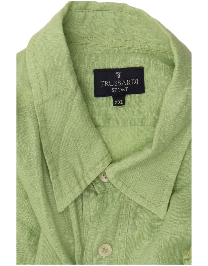 Trussardi muška majica kratkih rukava 2XL zelena