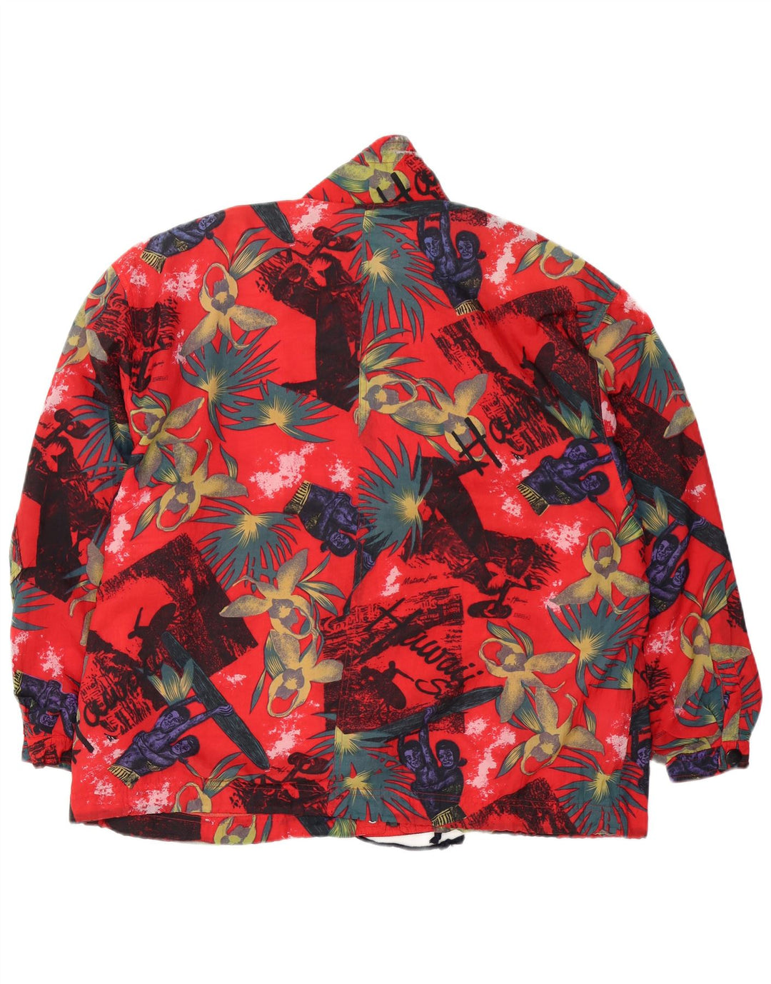 Gil Bret ženska velika vjetrovka jakna UK 14 Large Red Floral